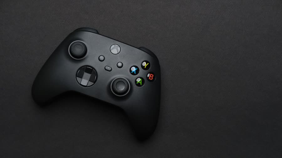 Game controller repair close-up