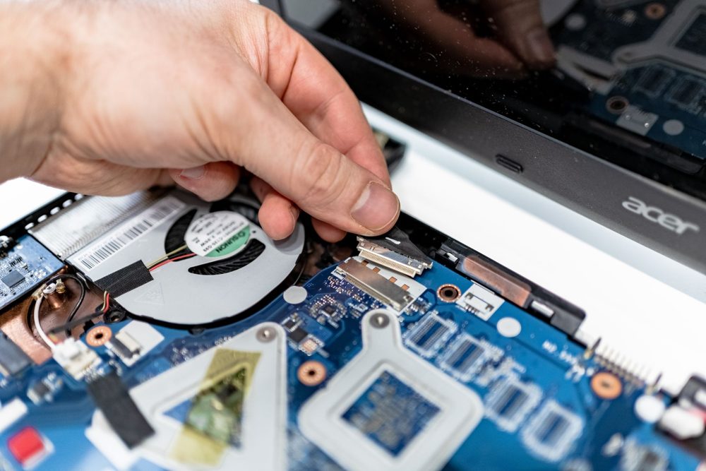 Computer hardware repair