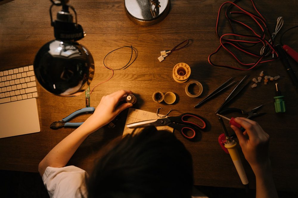 Inside the MidlandPCS repair shop in Columbia, SC